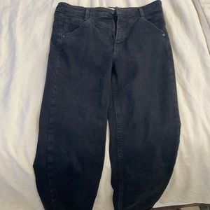 skinny black/ no back pocket Jeans by Free People